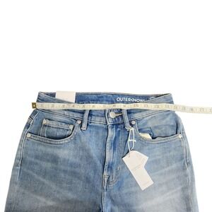 Outerknown Women's Denim Jeans Sustainable Organic Cotton Light Wash Size 25